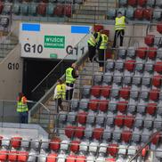 Imagini de la Stadionul Naţional din Varşovia FOTO: Ionuţ Iordache (GSP)