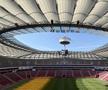 Gazonul de la Stadionul Naţional din Varşovia este impecabil înainte de Polonia - România FOTO: Ionuţ Iordache (GSP)