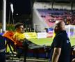 Andrei Dorobanțu, accidentare în România U21 - Finlanda U21 // foto: Cristi Preda (GSP)