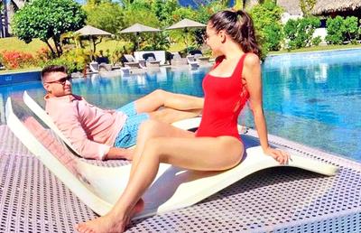 GALERIE FOTO Imagini HOT cu Theodora Becali în luna de miere » Fiica lui Gigi, apariție fierbinte în Bora Bora