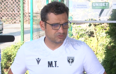 FC Voluntari, în criză! Mihai Teja: „Cea mai proastă repriză de când sunt aici!”