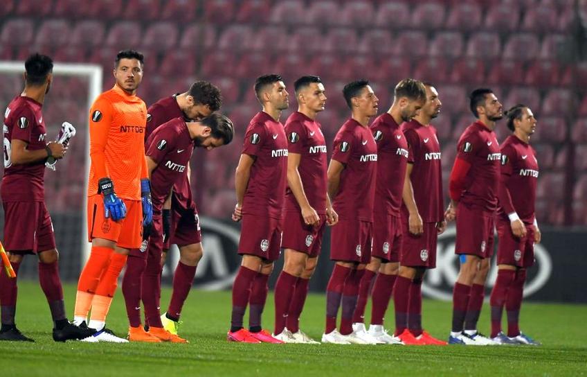 CFR Cluj - Young Boys Berna 1-1. Într-o formă dezastruoasă, Billel Omrani a devenit o țintă și pentru colegii lui. Rondon și Burcă nu au mai suportat indolența francezului și s-au repezit la el chiar pe teren.