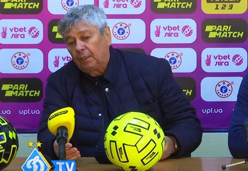 Mircea Lucescu (76 de ani) și-a certat jucătorii după victoria obținută astăzi de Dinamo Kiev, scor 3-2, în deplasarea cu Mariupol, din runda cu numărul 13 a primei ligi din Ucraina.