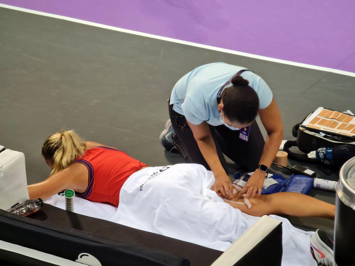 FOTO Simona Halep - Marta Kostyuk, Transylvania Open 30.10.2021