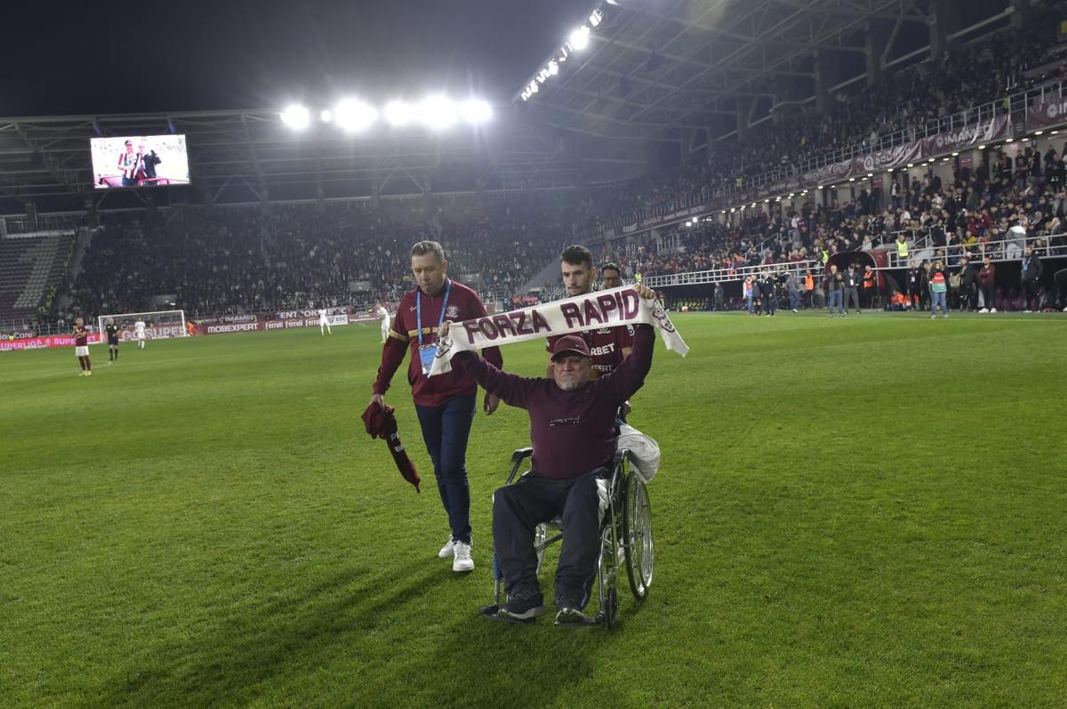Cristian Săpunaru, sarcastic despre arbitrajul din Rapid - CFR Cluj: „N-a fost penalty? E vătămare corporală, i-a dat 2 pumni în cap! Să dăm și noi, dacă ăla nu e penalty”