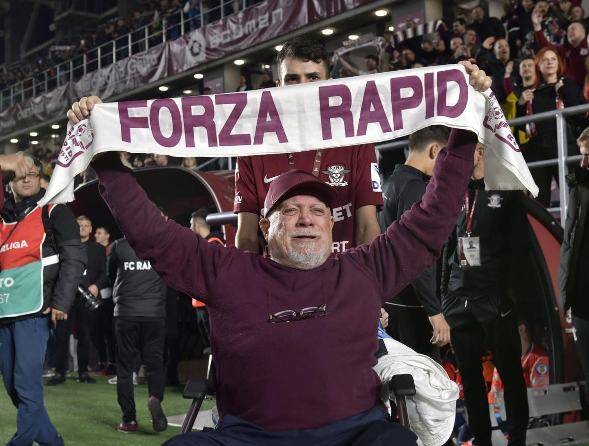 Mihai Stoica nu a așteptat finalul! Mesaj ironic după penalty-ul dictat aiurea în Rapid - CFR Cluj: „E grav!”