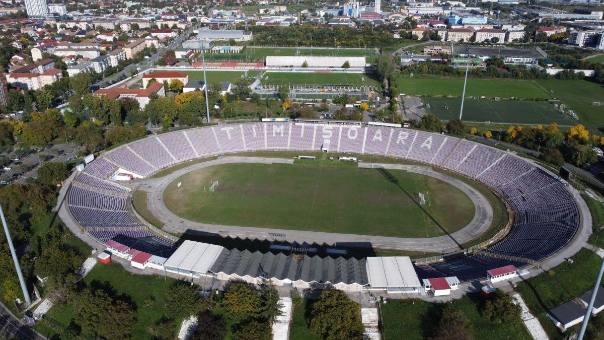 Cum arată acum stadionul „Dan Păltinișanu”
