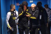 Cum arată fața lui Fabio Grosso, a doua zi după ce a fost atacat cu pietre de ultrașii lui Marseille