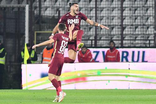 Karlo Muhar a înscris în CFR Cluj - Farul // foto: Imago Images