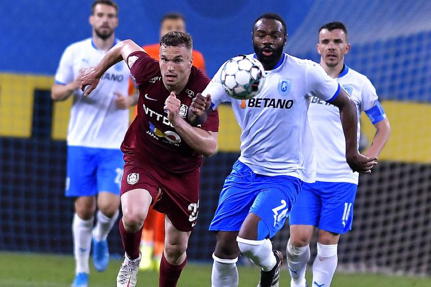 Stephane Acka a adunat 131 de prezențe în tricoul Universității / Sursă foto: Imago Images