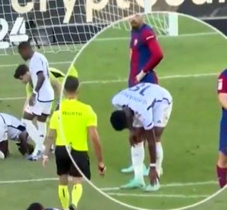 Mijlocașul lui Real Madrid, gest de fair play în fața rivalului de la Barcelona: „Nu e vina lui. M-am accidentat în finalul primei reprize”