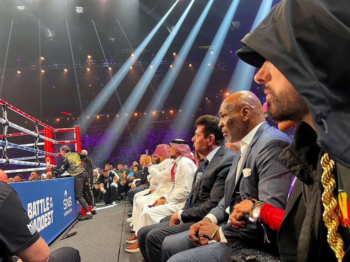 Meciul Tyson Fury vs. Francis Ngannou a avut o asistență de lux! Vedete ca Ronaldo, Mike Tyson, Eminem și mulți alții n-au vrut să rateze meciul anului!