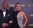 Prezentatorii Didier Drogba și Sandy Heribert