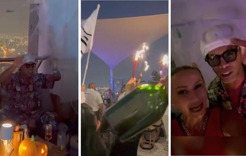 Soția unui fotbalist român celebru, party de pomină cu Ronaldinho într-o locație exclusivistă din Dubai: „Hello, again!”