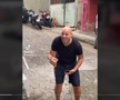 Adriano, beat pe străzile din Brazilia
