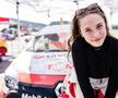 Alexandra Teslovan - pilot raliuri. FOTO: Arhivă personală / Instagram