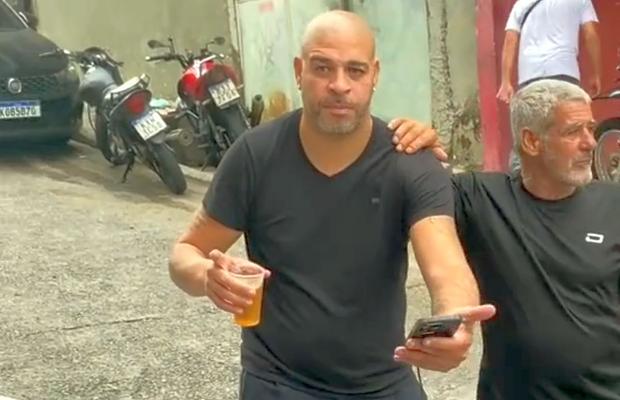 Dezvăluirile șocante ale lui Adriano, care a ajuns să trăiască într-o favelă din Rio de Janeiro: „Sunt cea mai mare risipă din fotbal. Beau aproape în fiecare zi”