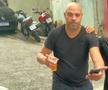Adriano, beat și desculț în favelele din Brazilia