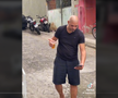 Adriano, beat pe străzile din Brazilia