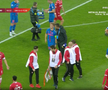 Darius Olaru s-a accidentat în Dinamo - FCSB // foto: Captură TV