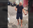 Adriano, beat pe străzile din Brazilia