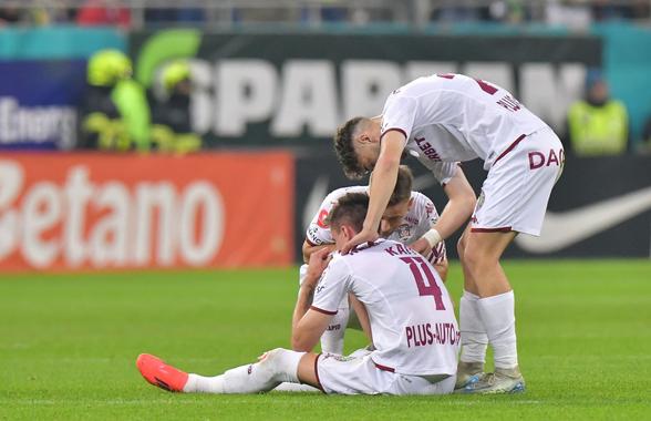 Pierdere importantă pentru Rapid! » Va lipsi câteva săptămâni
