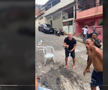 Adriano, beat pe străzile din Brazilia