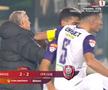 Dan Petrescu, nervos după FC Argeș - CFR Cluj / Captură Prima Sport 1