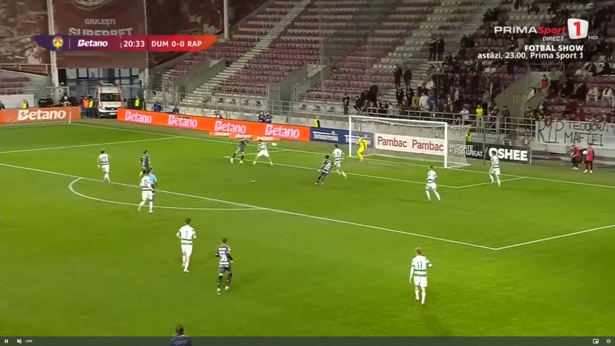 Fotbalistul de 1 milion de euro a avut nevoie de 18 partide pentru primul lui gol în România!