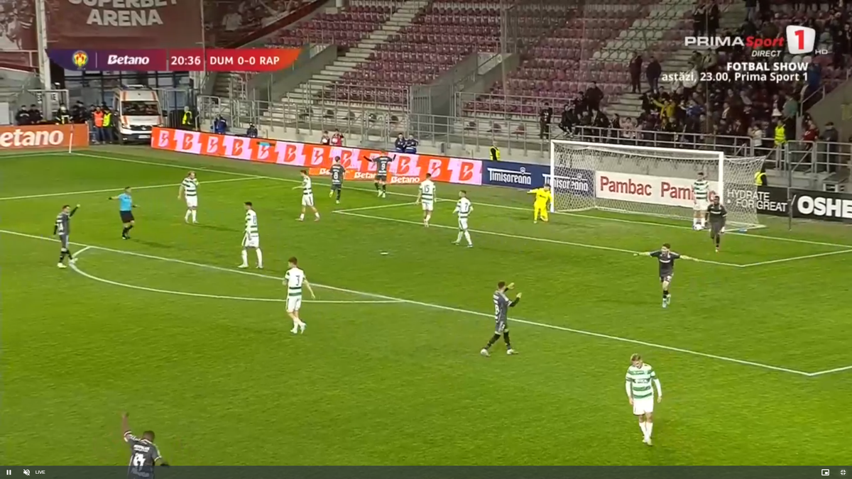 Timotej Jambor a marcat primul său gol pentru Rapid