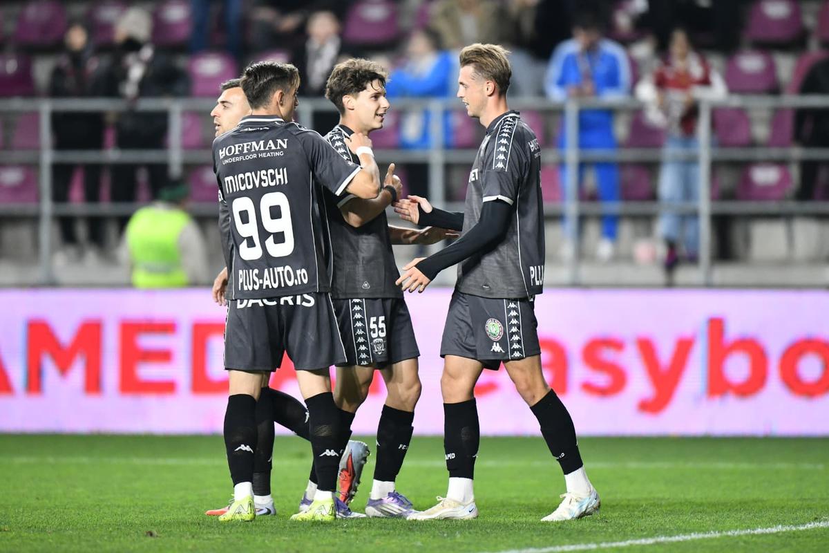 Timotej Jambor a marcat primul său gol pentru Rapid