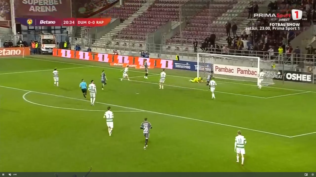 Fotbalistul de 1 milion de euro a avut nevoie de 18 partide pentru primul lui gol în România!