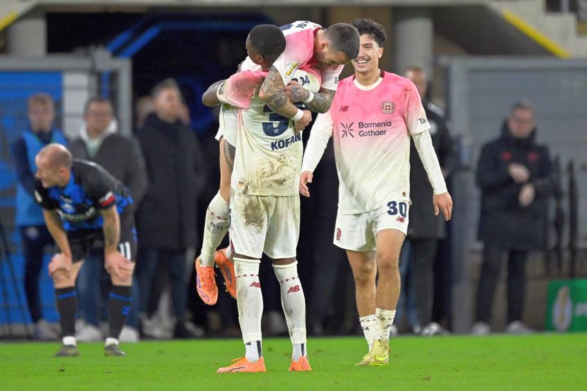 Bayer Leverkusen s-a chinuit cu Paderborn în Cupa Germaniei, însă a ieșit un meci spectaculos. FOTO: Imago Images