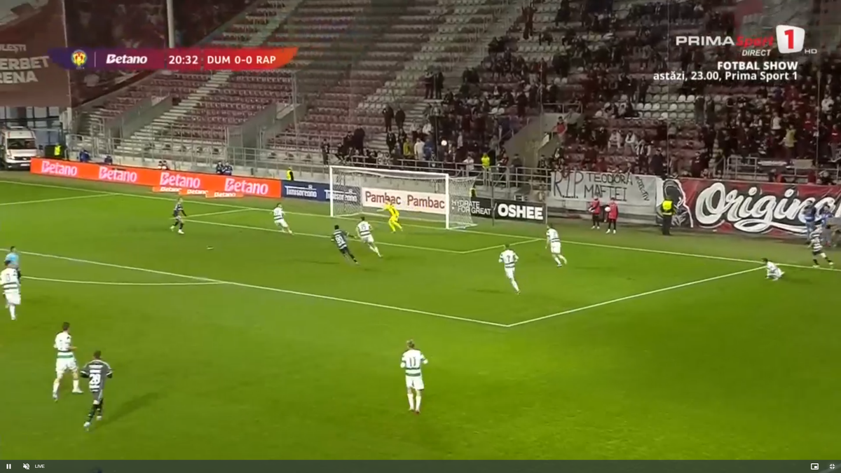 Fotbalistul de 1 milion de euro a avut nevoie de 18 partide pentru primul lui gol în România!