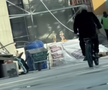 Ce căuta Gigi Becali pe motocicletă în curtea bisericii: „I-am făcut proba, dar nu-mi place”