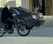 Ce căuta Gigi Becali pe motocicletă în curtea bisericii: „I-am făcut proba, dar nu-mi place”