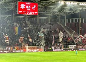 I-a descurajat umilința cu FCSB! Cea mai slabă asistență a sezonului pe Giulești