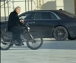 Ce căuta Gigi Becali pe motocicletă în curtea bisericii: „I-am făcut proba, dar nu-mi place”