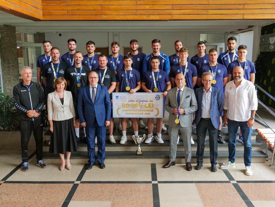 Suceava va găzdui Campionatul European Universitar de Handbal din 2029 // foto: CSU Suceava OFICIAL! Noua „bijuterie” de 35 de milioane de euro a Moldovei va găzdui Campionatul European