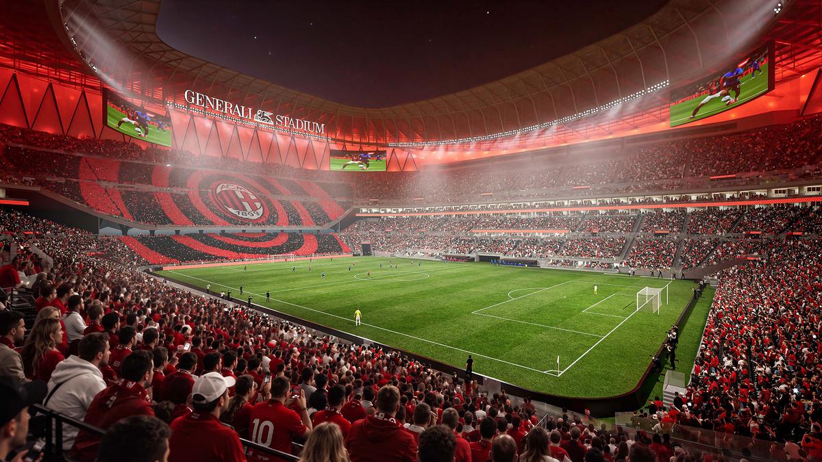 Noul San Siro, care se va numi Generali Stadium, va costa 2,3 miliarde de euro