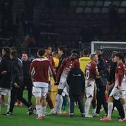 Ce s-a întâmplat la finalul partidei dintre Rapid și Csikszereda // foto: Ionuț Iordache (GSP)
