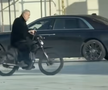 Ce căuta Gigi Becali pe motocicletă în curtea bisericii: „I-am făcut proba, dar nu-mi place”