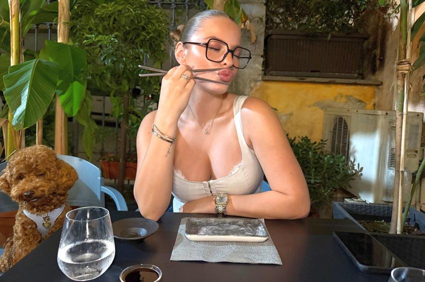 Antonia Salanță, logodnica lui Daniel Bîrligea/ FOTO: Instagram @antonia15509