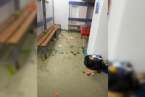 Ce a lăsat FCSB în urmă, după înfrângerea de la Bistrița » Imaginile apărute după miezul nopții