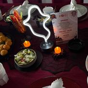 Protocol de Halloween la Rapid - Csikszereda / FOTO: Andrei Crăițoiu (GSP.ro)