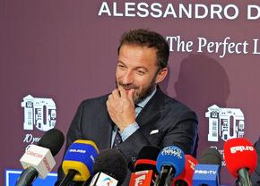 Alessandro Del Piero a venit la București și a vorbit despre Chivu, Mutu și meciul cu Steaua: „M-ați atins la inimă”