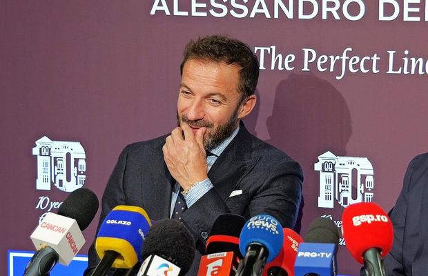 Alessandro Del Piero a venit la București și a vorbit despre Chivu, Mutu și meciul cu Steaua: „M-ați atins la inimă”