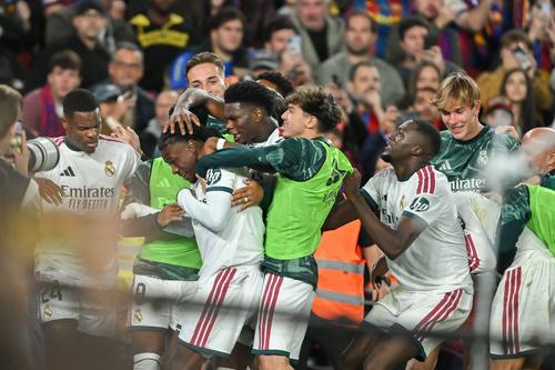 Eduardo Camavinga a închis duminica trecută tabela la 2-1 pe Camp Nou, pentru succesul lui Real Madrid contra Barcelonei / Foto: Imago