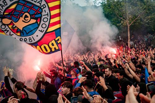 Barcelona a interzis temporar accesul fanilor din facțiunea „Gol 1957” // foto: imago images