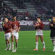 Ce s-a întâmplat la finalul partidei dintre Rapid și Csikszereda // foto: Ionuț Iordache (GSP)
